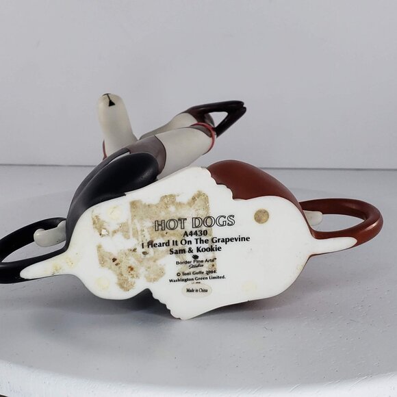 Hot Dogs A4430 I Heard It On The Grapevine Sam Kookie Figurine Toni Goffe - Picture 4 of 5